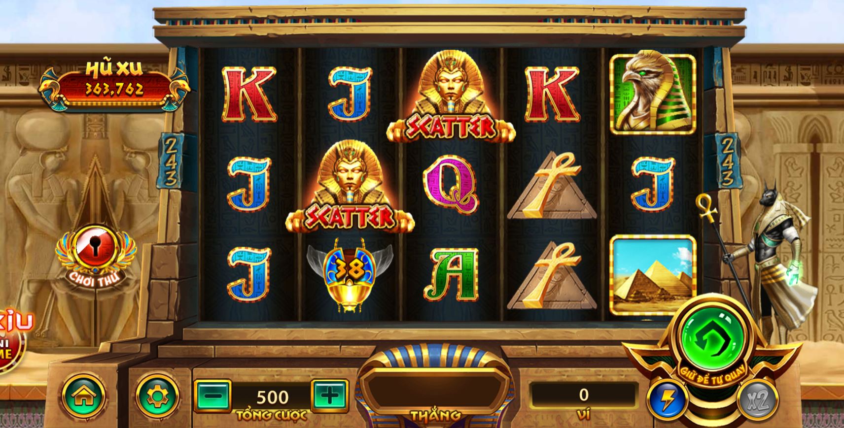 Kinh nghiệm chơi Bí mật Cleopatra