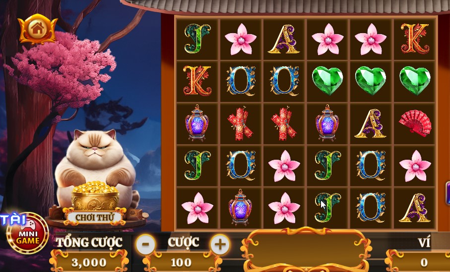 Game được thiết kế giao diện bắt mắt, đơn giản và dễ bắt đầu